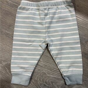 Striped Blue and White Kids Joggers